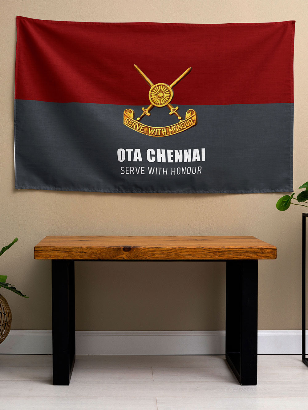 Officers Training Academy Chennai Flag