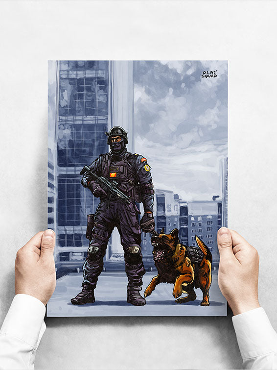 NSG Commando Poster