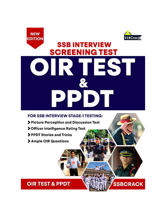 OIR Test & PPDT – SSB Interview Screening Test 2022 – Stage 1 Testing